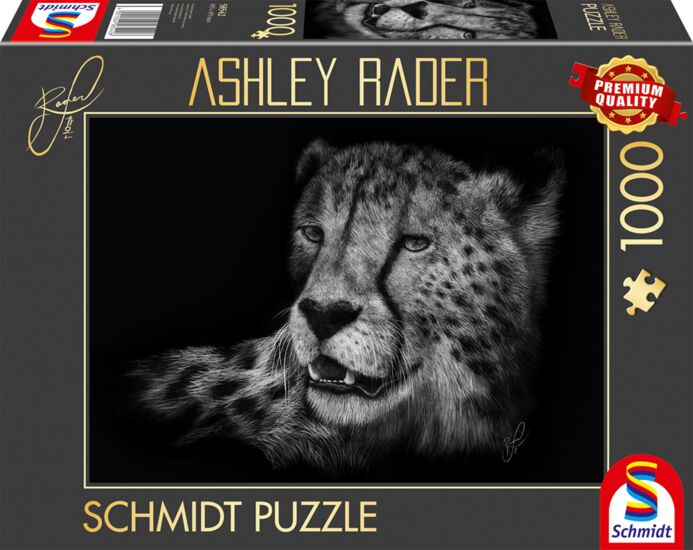 Speed 1,000-piece Schmidt puzzle featuring artwork by Ashley Rader